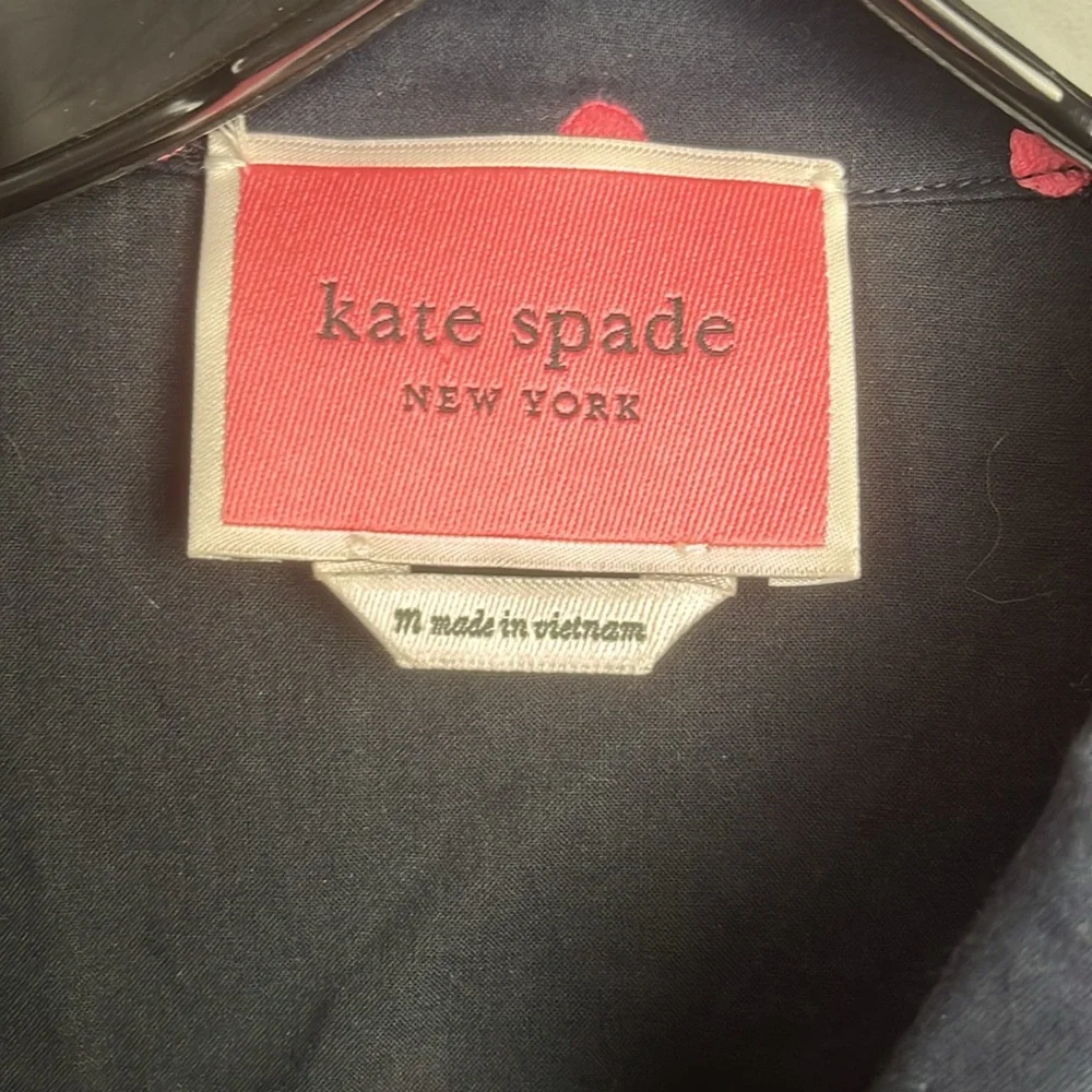 Kate spade medium  Polka Dot Dress - Navy and Pink - Picture 3 of 7